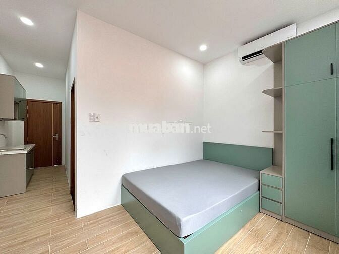 CĂN HỘ STUDIO MỚI XÂY - FULL NỘI THẤT  CAO CẤP- NGAY KHU BÀU CÁT K300