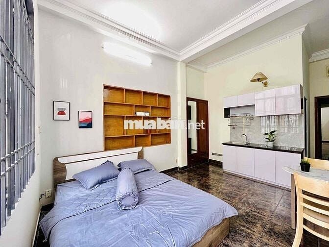 Căn hộ mini ban công quận 3, full nội thất, CV Tao Đàn, ngã 6 Phù Đổng