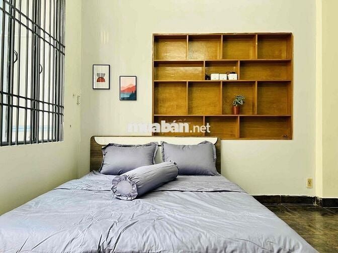 Căn hộ mini ban công quận 3, full nội thất, CV Tao Đàn, ngã 6 Phù Đổng
