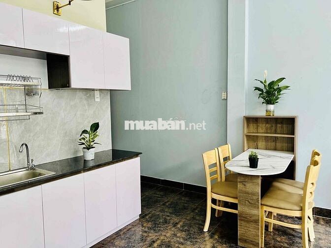 Căn hộ mini ban công quận 3, full nội thất, CV Tao Đàn, ngã 6 Phù Đổng