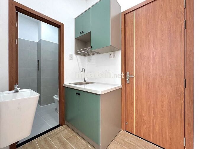 CĂN HỘ STUDIO MỚI XÂY - FULL NỘI THẤT  CAO CẤP- NGAY KHU BÀU CÁT K300