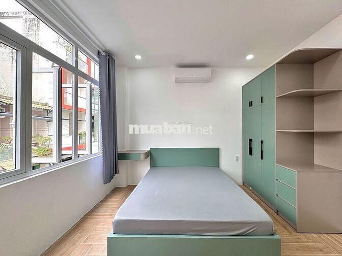 CĂN HỘ STUDIO MỚI XÂY - FULL NỘI THẤT  CAO CẤP- NGAY KHU BÀU CÁT K300