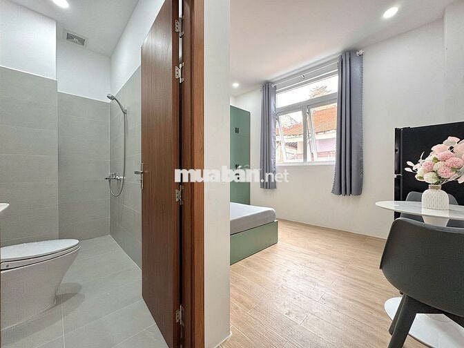 CĂN HỘ STUDIO MỚI XÂY - FULL NỘI THẤT  CAO CẤP- NGAY KHU BÀU CÁT K300