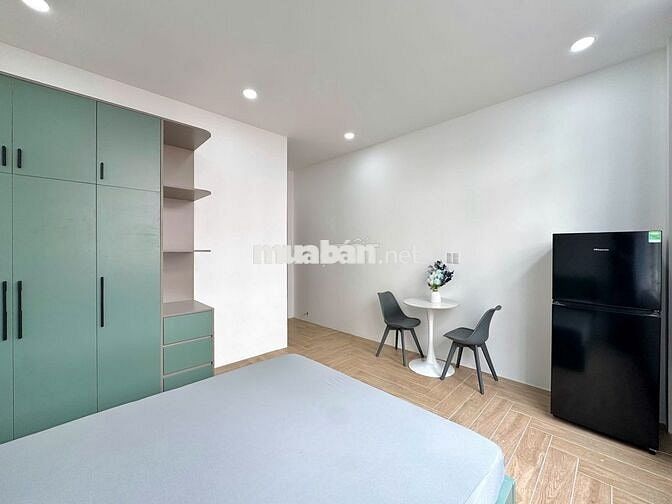 CĂN HỘ STUDIO MỚI XÂY - FULL NỘI THẤT  CAO CẤP- NGAY KHU BÀU CÁT K300