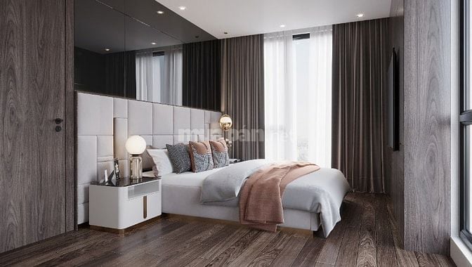 Cần bán 3PN căn góc 105m, kính full từ trần sàn view đẹp.