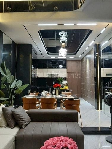 Nhà dt108m2 đúc 5 tầng 8pn thang máy hẻm 12m Lê Văn Quới,Q.Bình Tân