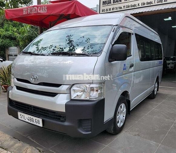 Tải Van Toyota Hiace 2014 3N/940kg sàn inox nhập