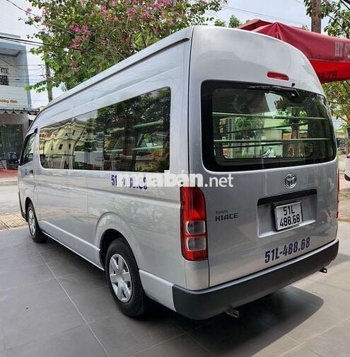 Tải Van Toyota Hiace 2014 3N/940kg sàn inox nhập