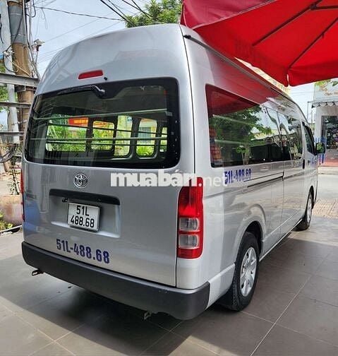 Tải Van Toyota Hiace 2014 3N/940kg sàn inox nhập