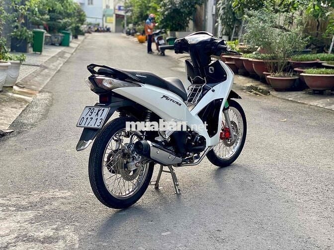 Honda Future 2014 Trắng đen dọn kiểng bao đẹp