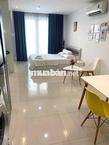 SKY CENTER 1PN 1WC FULL NỘI THẤT GẦN SÂN BAY CV GIA ĐỊNH