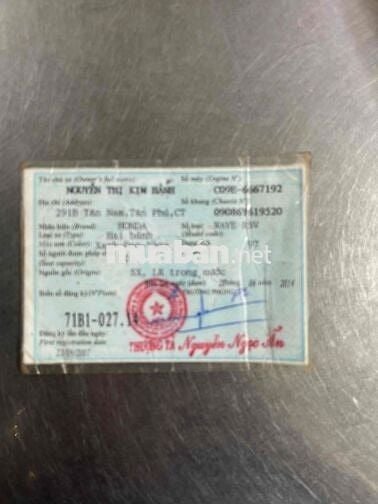 WAVE NHẬP BS 71 CÓ HỖ TRỢ GÓP OĐ CÓ GL ĐỖI XE