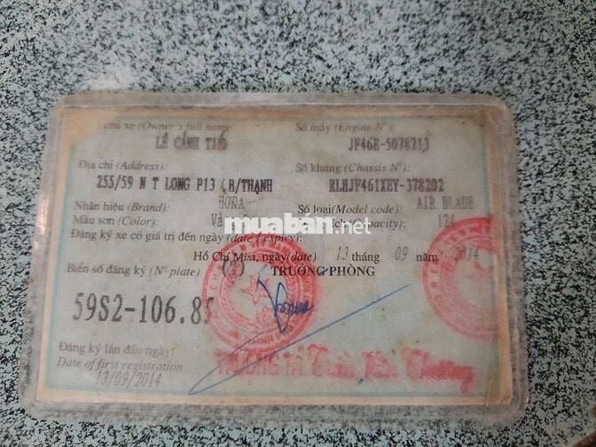 mua xe mới nên cần bán xe cũ. xe chính chủ.