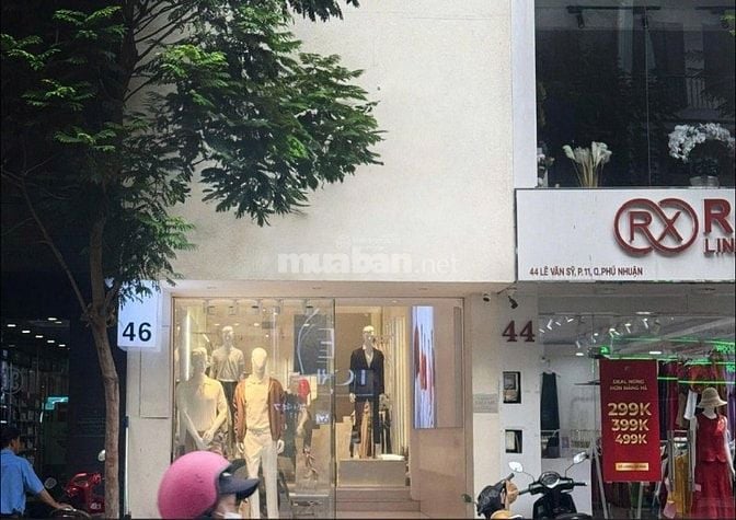 Chính chủ cho thuê 2MT liền kề số 46-48 Lê Văn Sỹ, Phú Nhuận