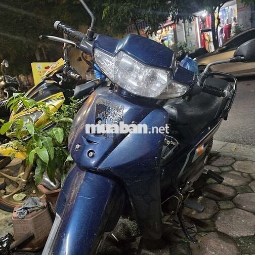 Xe wave alpha 2002 xanh nguyên bản