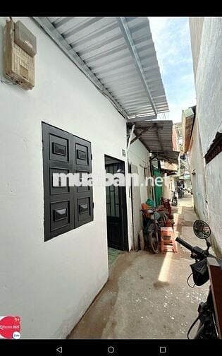 NHÀ 28M2 CÓ GÁC MỚI KẾ BẾN XE QUẬN 8 ĐƯONG TẠ QUANG BỬU HẺM XE MÁY