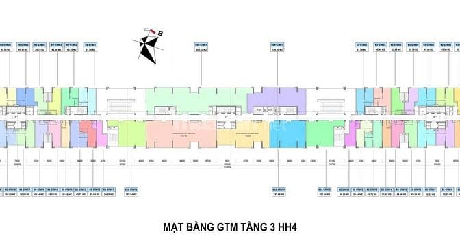 BÁN CĂN THƯƠNG MẠI DỊCH VỤ GTM 21 K5 HH4 khu Khai Sơn City, 31,62m2