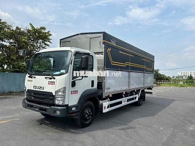 Xe isuzu 6,5 tấn mui bạt ,bửng nhôm! đặc biệt!!!