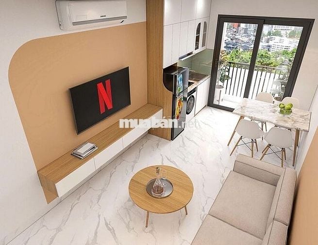 1 NGỦ 1 KHÁCH, 2 NGỦ 1 KHÁCH MỚI TINH NGAY ĐẠI LỘ THĂNG LONG, MIẾU ĐẦM