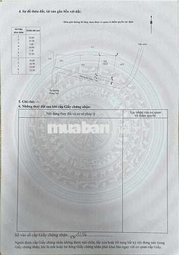 Bán đất mặt tiền đường bê tông xã Bình Khánh huyện cần giờ
