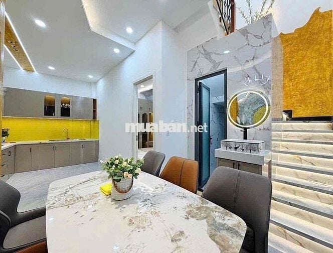 Bán Nhà Mới Ngay Quang Trung P10. 60m2 đất. chỉ 5.98tỷ