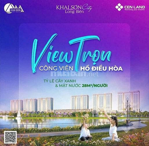 BÁN CĂN THƯƠNG MẠI DỊCH VỤ GTM 21 K5 HH4 khu Khai Sơn City, 31,62m2