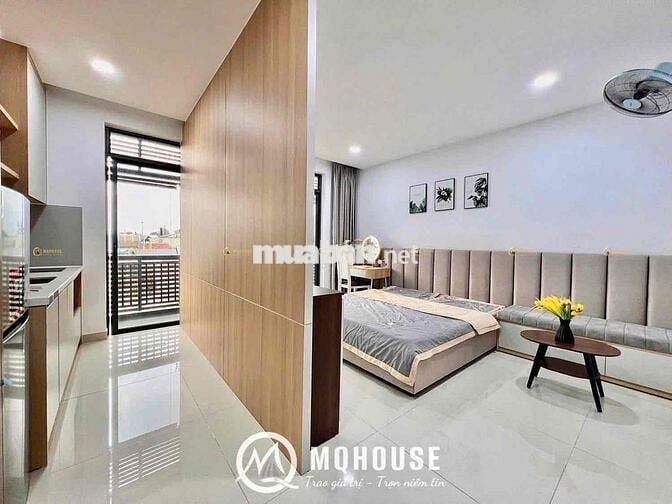 🔥CHO THUÊ CĂN HỘ TÁCH BẾP FULL NỘI THẤT BAN CÔNG - NGAY LUỸ BÁN BÍCH