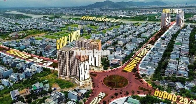 Căn hộ cao cấp trung tâm Đà Nẵng Cora Tower 2,x tỷ - Sổ lâu dài