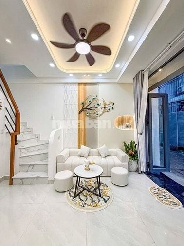 Bán Nhà Phan Văn Trị Bình Thạnh Hẻm Xe Hơi Tới Nhà 3PN Full Nội Thất 2