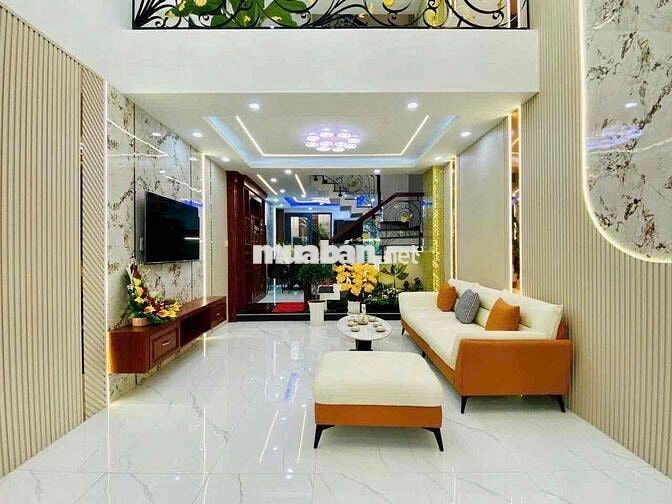 NHÀ MỚI ĐẸP HẺM ĐỒNG BỘ FULL NT 5PN PHẠM VĂN CHIÊU P16 GV