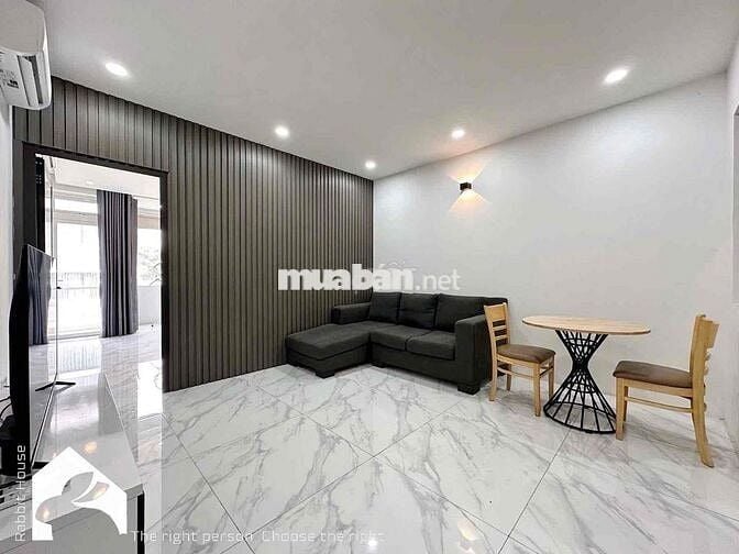 Căn hộ 1PN ban công - view Landmark 81 - trung tâm Bình Thạnh