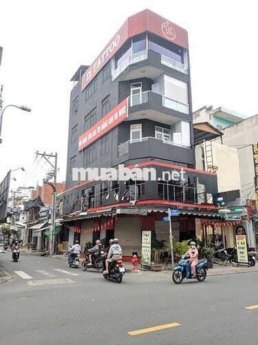 GÓC 2MT ĐỐI DIỆN CHỢ TÂN HƯƠNG 5X17, 5 LẦU CÓ THANG MÁY KHU KD SẦM UẤT