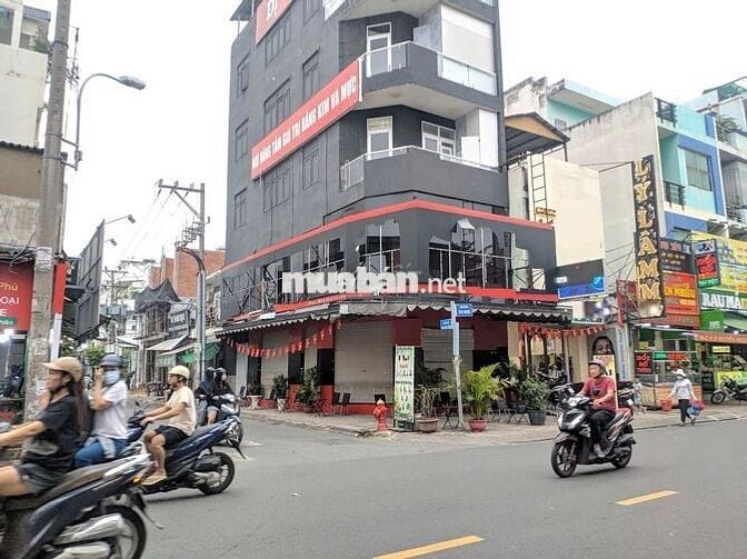 GÓC 2MT ĐỐI DIỆN CHỢ TÂN HƯƠNG 5X17, 5 LẦU CÓ THANG MÁY KHU KD SẦM UẤT