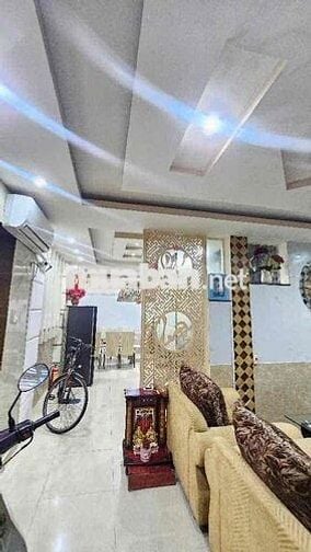 TTQ7 – KẾ BÊN LOTTE MART – NHÀ ĐẸP 4 TẦNG – NGANG 5M x12M VUÔNG