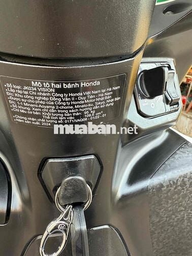 Vision 2024 Xe Keng như mới