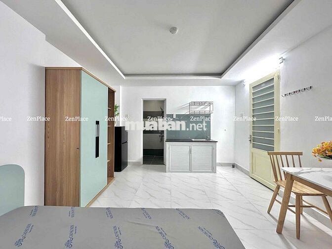 CHO THUÊ PHÒNG STUDIO FULL NỘI THẤT NẰM TÂN SƠN NHÌ QUA VHU CHỈ 5PHUT