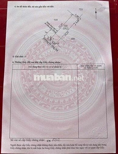 Lô đất thổ cư dt 125m2 gần trục Động Lực 827E đang thi công làm đường