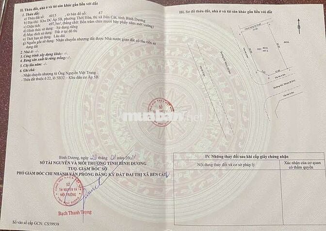 🔥🔥🔥Bán lô góc biệt thự trong khu đô thị Mỹ Phước 4🔥🔥🔥