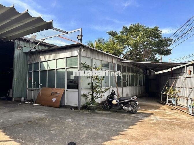 Xưởng TPK Tân Uyên 1200m/50tr Có VP Sân Khuôn Viên