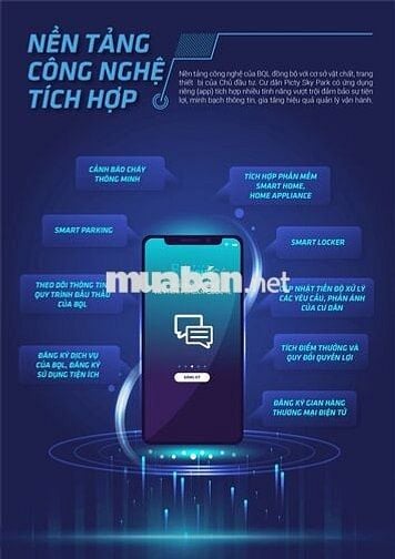 Căn hộ 2PN Picity Sky Park bàn giao cao cấp, 3,15 tỷ, chiết khấu cao