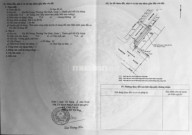 Bán nhà 2MT Hai Bà Trưng - Đinh Công Tráng, Quận 1, diện tích 225m²