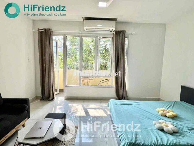 CĂN HỘ BAN CÔNG 1PN 50M2 | Ngay Trương Công Định, Gần Ngã 4 Bảy Hiền