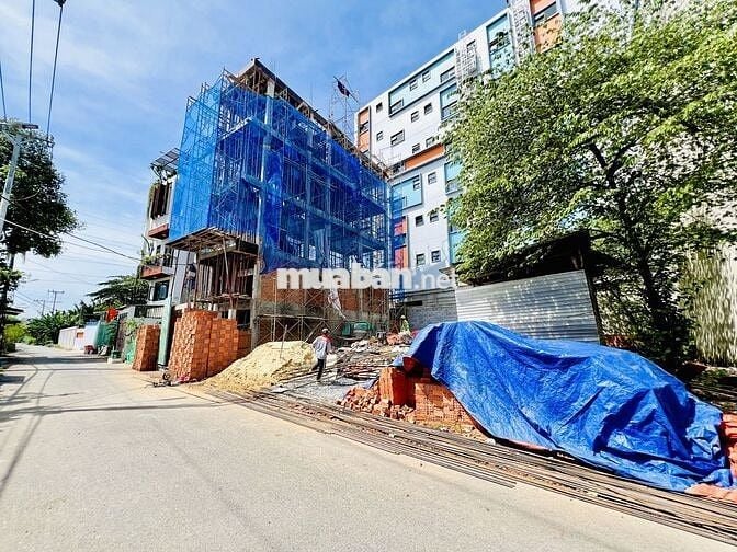 ĐẤT KDC CAO TẦNG TRƯỜNG THỌ ĐƯỜNG NHỰA 8M THẲNG TẮP_NGANG 4.5M NỞ HẬU