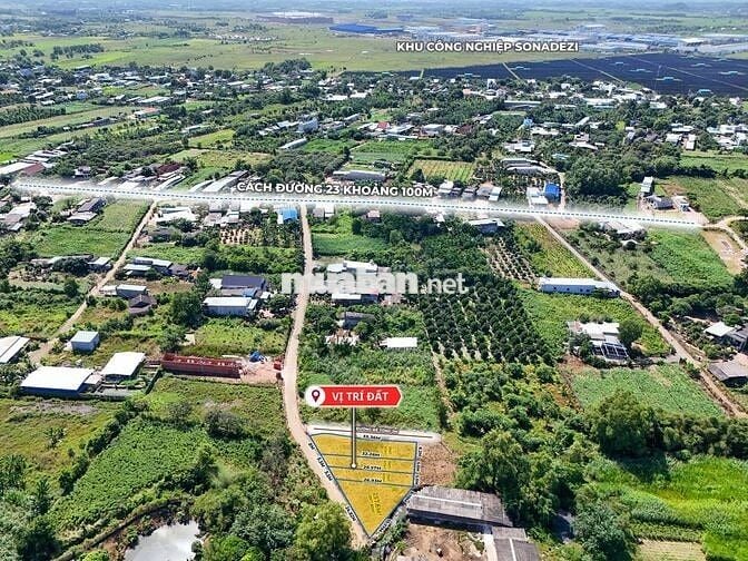 - Bán 5.5m hoặc 8m mặt tiền Bê Tông 5m, nhánh đường 23, Nghĩa Thành.