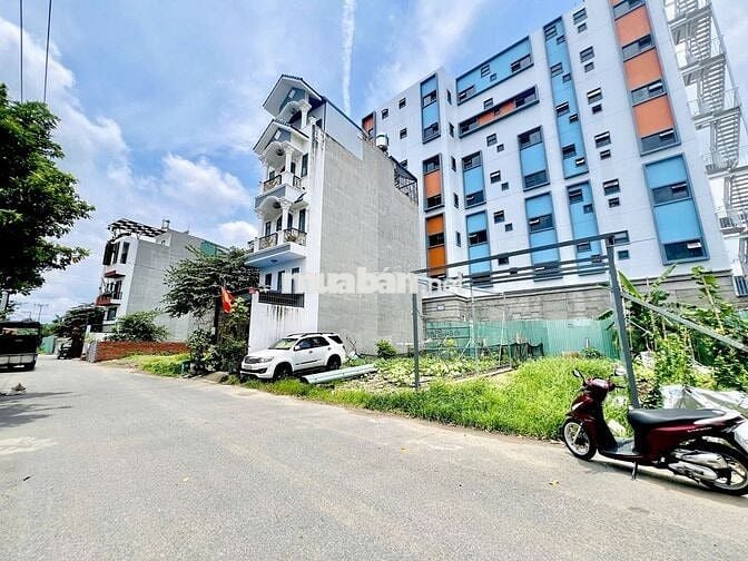 ĐẤT KDC CAO TẦNG TRƯỜNG THỌ ĐƯỜNG NHỰA 8M THẲNG TẮP_NGANG 4.5M NỞ HẬU