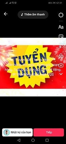 Sắp tết cần tuyển gấp nhân viên bán hàng LĐPT