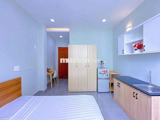 PHÒNG STUDIO BAN CÔNG THOÁNG 25M2 - NGAY CMT8 Q10 GẦN CHỢ HOÀ HƯNG