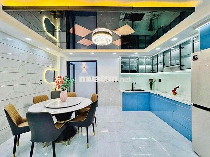 NHÀ ĐẸP XÂY MỚI NGAY NGÃ 6 GÒ VẤP Đường Nguyễn Oanh P. Gò Vấp (P17 cũ)