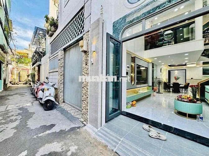 NHÀ ĐẸP XÂY MỚI NGAY NGÃ 6 GÒ VẤP Đường Nguyễn Oanh P. Gò Vấp (P17 cũ)