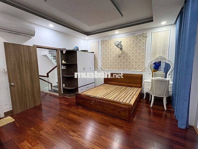 Nhà phố kiểu Biệt Thự 4 lầu mới đẹp + Tặng nội thất xịn